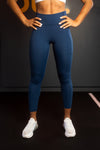 Midnight Blue - High Waisted sculpt and performance legging