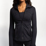 Fitted Zip up Jacket